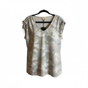 NWT Jane and Delancey Camouflage Green Gray Medium